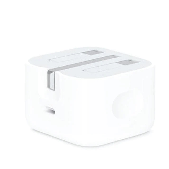Apple 20W USB-C Power Adapter 3-Pin | Fast Charger for iPhone & iPad