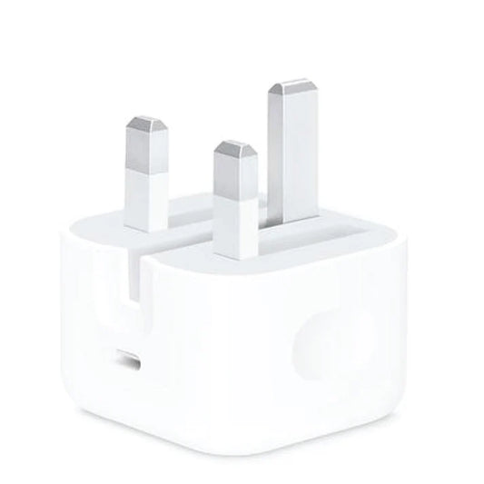 Apple 20W USB-C Power Adapter 3-Pin | Fast Charger for iPhone & iPad